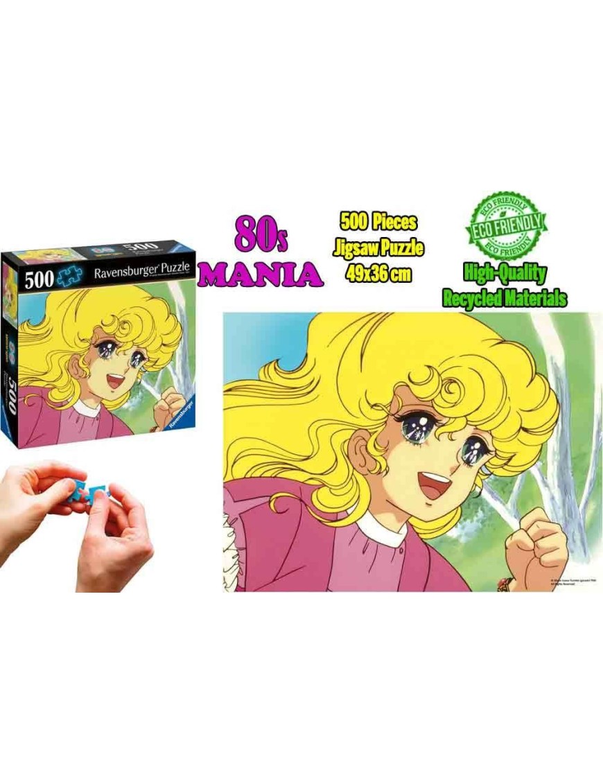 Ravensburger 80's Mania Georgie 500 Pieces Jigsaw Ravensburger 80's Mania Georgie 500 Pieces Jigsaw