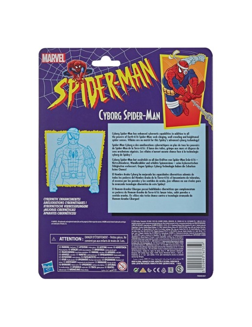 Hasbro Marvel Legends Retro Collection Cyborg Spider-Man