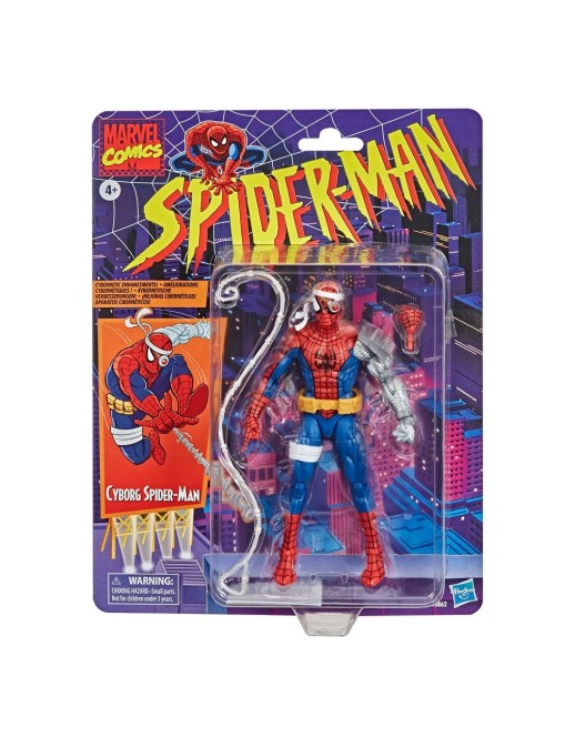Hasbro Marvel Legends Retro Collection Cyborg Spider-Man
