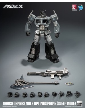 Threezero Transformers MDLX Articulated Figures Series Optimus Prime Sleep Mode