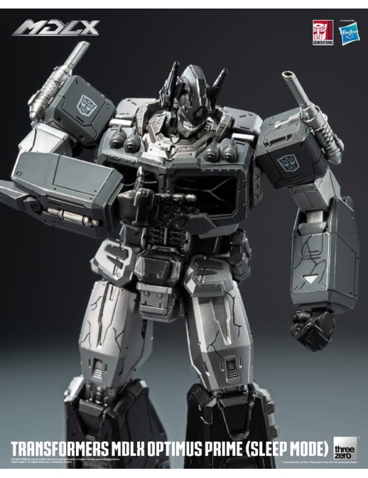 Threezero Transformers MDLX Articulated Figures Series Optimus Prime Sleep Mode
