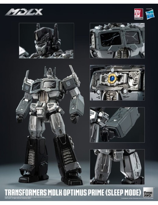 Threezero Transformers MDLX Articulated Figures Series Optimus Prime Sleep Mode