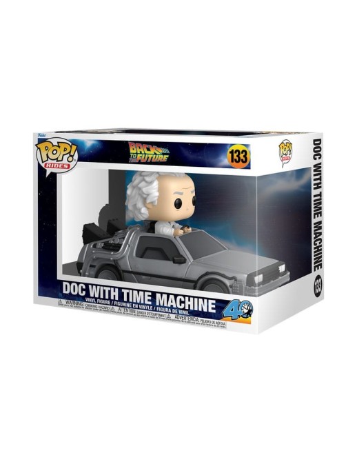 Funko POP! Rides 133 Back to the Future Doc with Time Machine