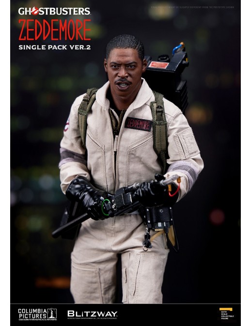 Blitzway Ghostbusters Premium UMS Winston Zeddemore Version 2 1/6 Scale Action Figure