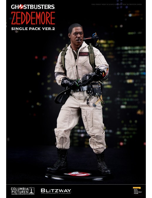 Blitzway Ghostbusters Premium UMS Winston Zeddemore Version 2 1/6 Scale Action Figure