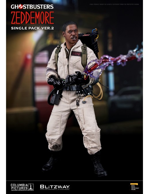 Blitzway Ghostbusters Premium UMS Winston Zeddemore Version 2 1/6 Scale Action Figure