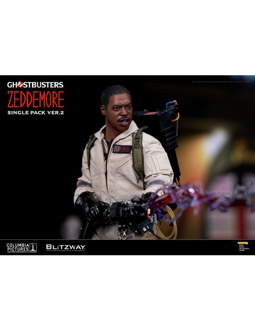 Blitzway Ghostbusters Premium UMS Winston Zeddemore Version 2 1/6 Scale Action Figure