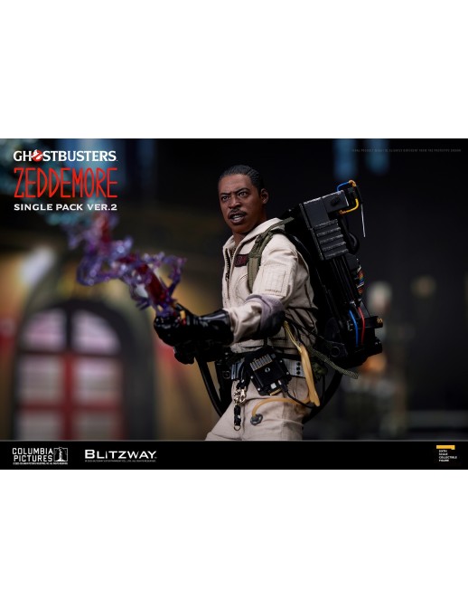 Blitzway Ghostbusters Premium UMS Winston Zeddemore Version 2 1/6 Scale Action Figure