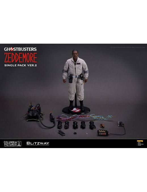 Blitzway Ghostbusters Premium UMS Winston Zeddemore Version 2 1/6 Scale Action Figure