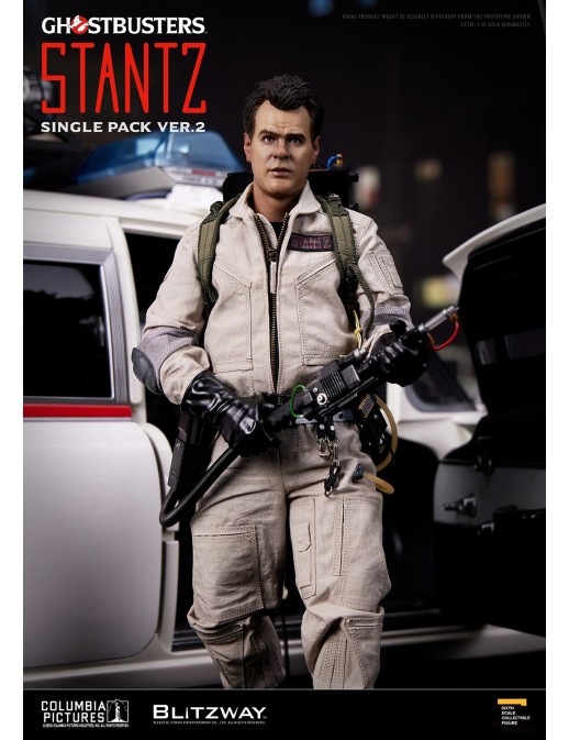 Blitzway Ghostbusters Premium UMS Dr. Raymond Stantz Version 2 1/6 Scale Action Figure