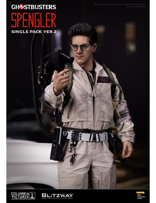 Blitzway Ghostbusters Premium UMS Dr. Egon Spengler Version 2 1/6 Scale Action Figure