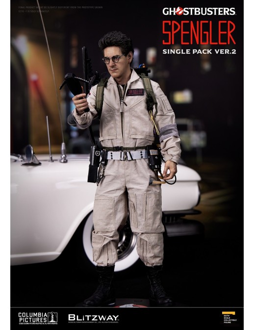 Blitzway Ghostbusters Premium UMS Dr. Egon Spengler Version 2 1/6 Scale Action Figure