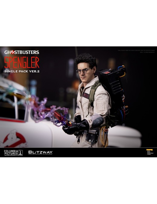 Blitzway Ghostbusters Premium UMS Dr. Egon Spengler Version 2 1/6 Scale Action Figure