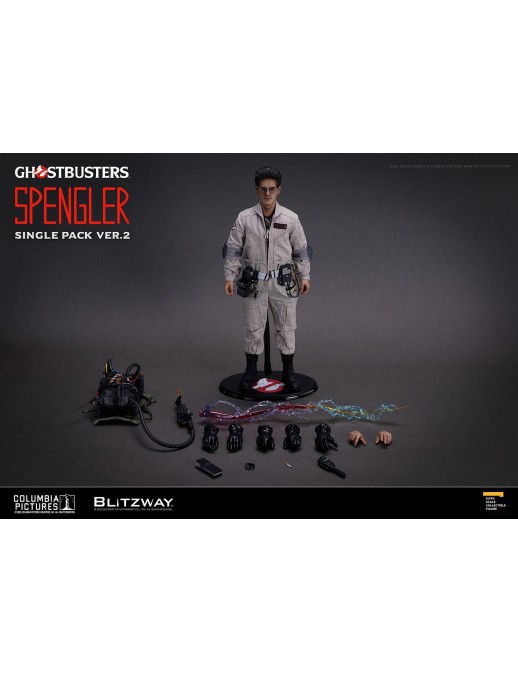 Blitzway Ghostbusters Premium UMS Dr. Egon Spengler Version 2 1/6 Scale Action Figure