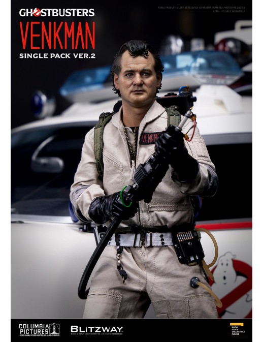 Blitzway Ghostbusters Premium UMS Dr. Peter Venkman Version 2 1/6 Scale Action Figure
