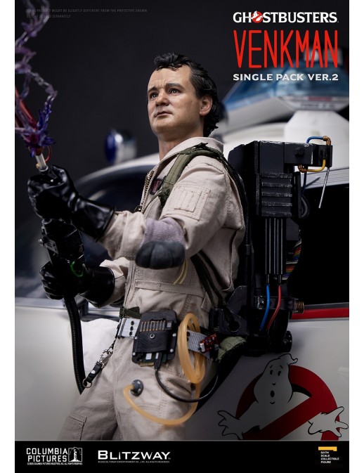 Blitzway Ghostbusters Premium UMS Dr. Peter Venkman Version 2 1/6 Scale Action Figure