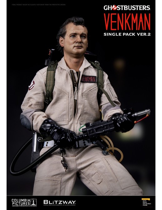 Blitzway Ghostbusters Premium UMS Dr. Peter Venkman Version 2 1/6 Scale Action Figure