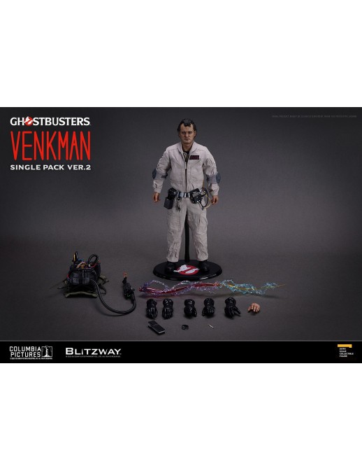 Blitzway Ghostbusters Premium UMS Dr. Peter Venkman Version 2 1/6 Scale Action Figure