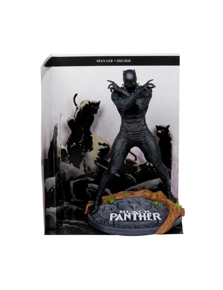 Mc Farlane Toys Marvel Comics Black Panther Marvel Knights 4 1/10 Scale Statue Mc Farlane Toys Marvel Comics Black Panther Marvel Knights 4 1/10 Scale Statue