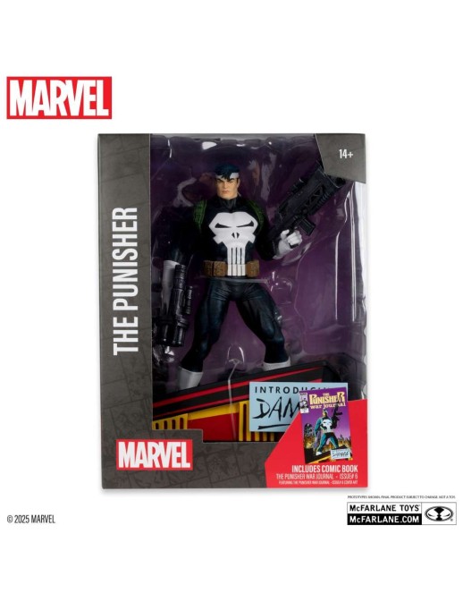 Mc Farlane Toys Marvel Comics The Punisher Punisher War Journal 8 1/6 Scale Statue