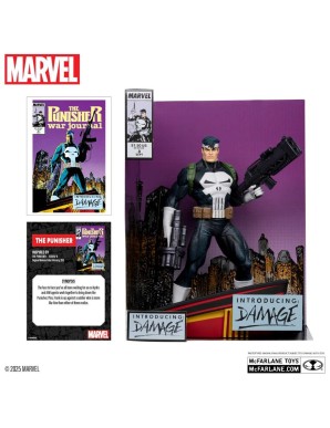 Mc Farlane Toys Marvel Comics The Punisher Punisher War Journal 8 1/6 Scale Statue