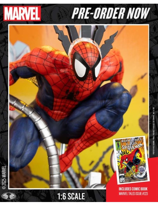Mc Farlane Toys Marvel Comics Spider-Man Marvel Tales 223 1/6 Scale Statue