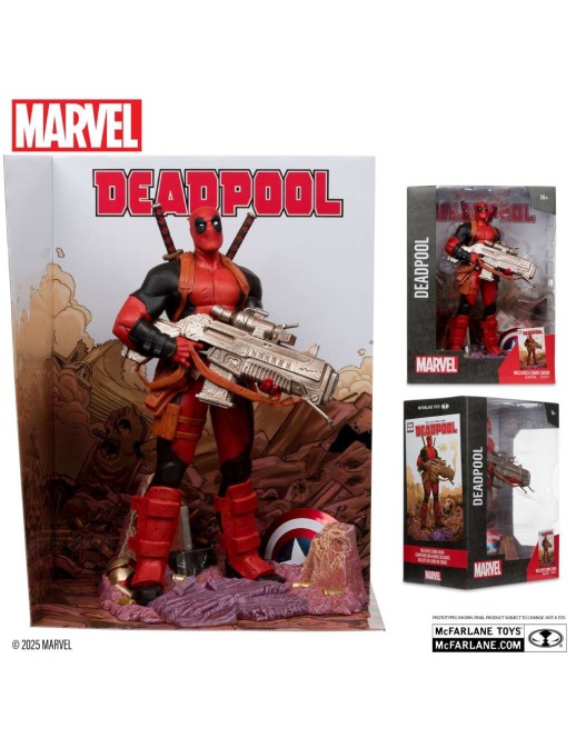 Mc Farlane Toys Marvel Comics Deadpool 1 1/6 Scale Statue