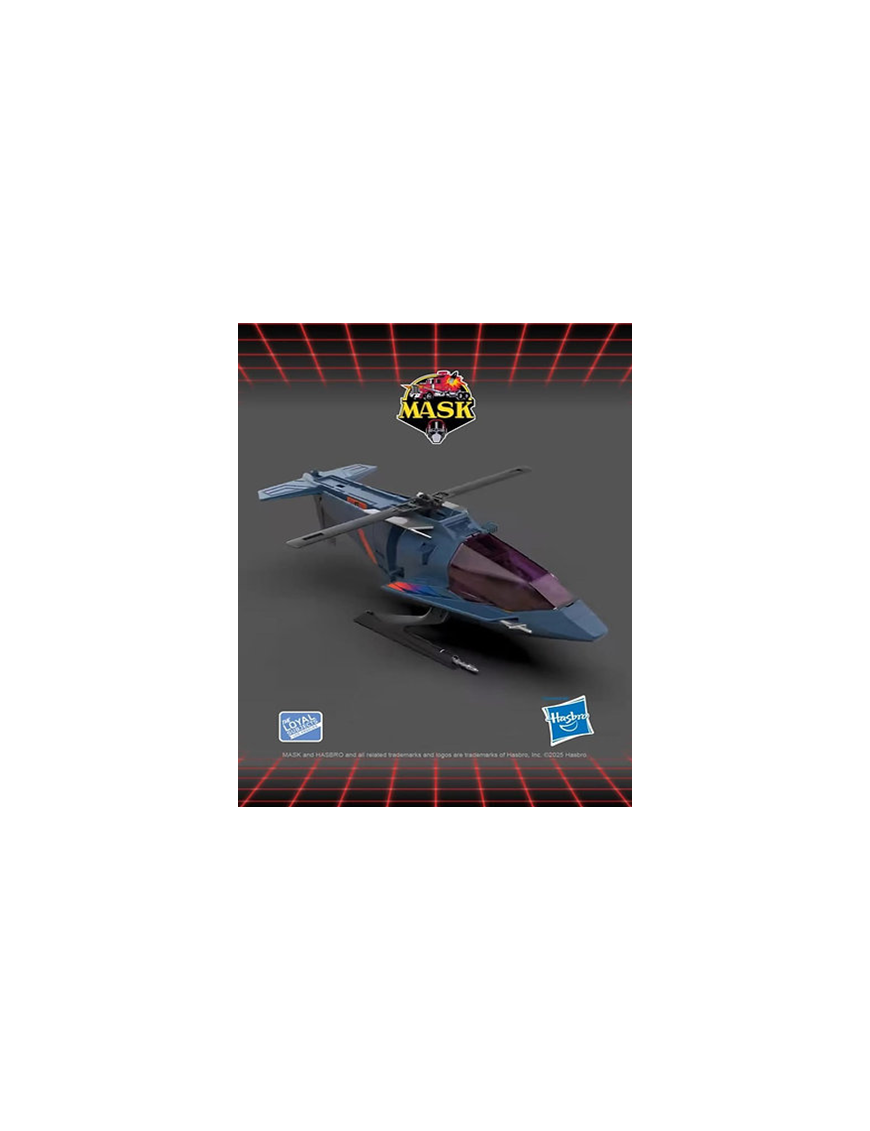 The Loyal Subjects M.A.S.K. High Tech Helicopter with Miles "Wolf" Mayhem The Loyal Subjects M.A.S.K. High Tech Helicopter with Miles "Wolf" Mayhem
