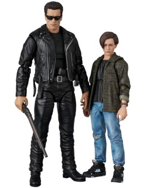 Medicom Toy MAFEX The Terminator 2 Judgement Day T-800 & John Connor