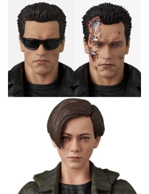 Medicom Toy MAFEX The Terminator 2 Judgement Day T-800 & John Connor