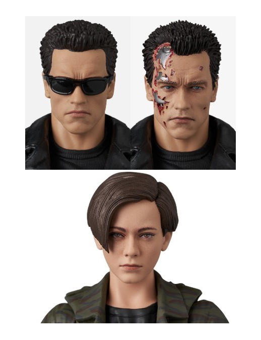 Medicom Toy MAFEX The Terminator 2 Judgement Day T-800 & John Connor