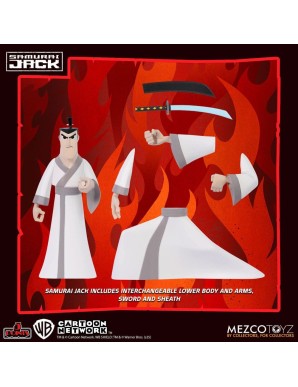 Mezco Samurai Jack Series 5 Points Deluxe Figure Set