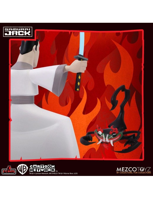 Mezco Samurai Jack Series 5 Points Deluxe Figure Set