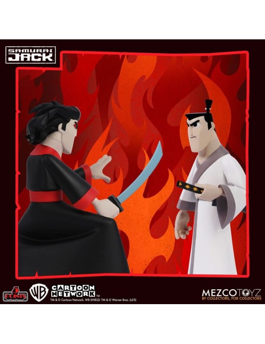Mezco Samurai Jack Series 5 Points Deluxe Figure Set