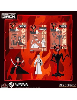 Mezco Samurai Jack Series 5 Points Deluxe Figure Set