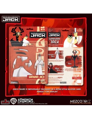 Mezco Samurai Jack Series 5 Points Deluxe Figure Set