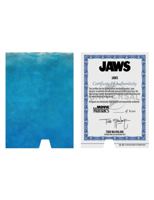 Mc Farlane Toys Jaws Movie Maniacs Jaws 50th Anniversary