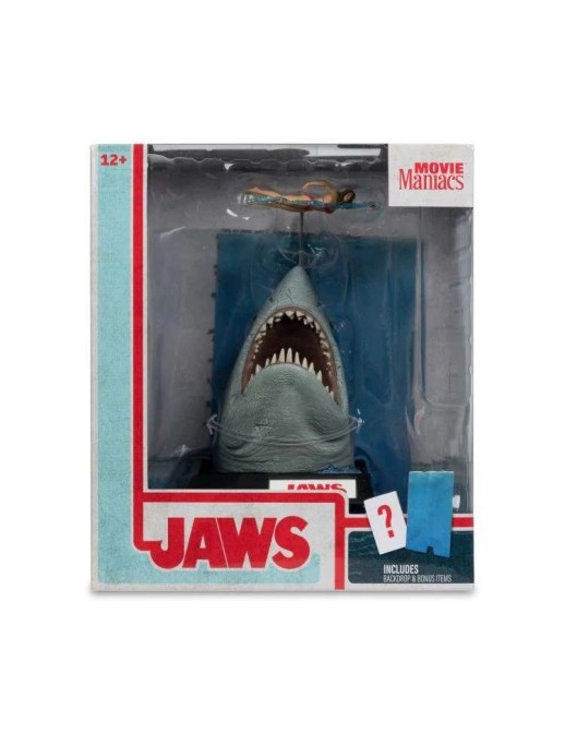 Mc Farlane Toys Jaws Movie Maniacs Jaws 50th Anniversary