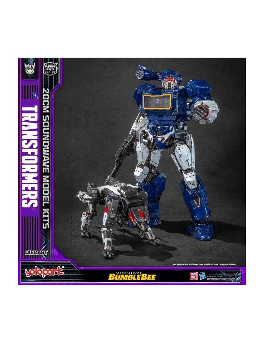 Yolopark AMK PRO Series Model Kit Transformers Bumblebee Soundwave Yolopark AMK PRO Series Model Kit Transformers Bumblebee Soundwave