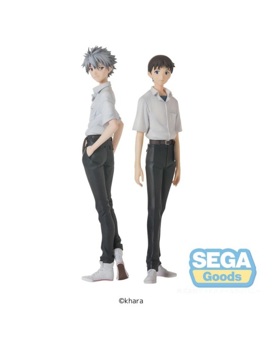 Sega High Premium Figure Rebuild of Evangelion Kaworu Nagisa Uniform Version