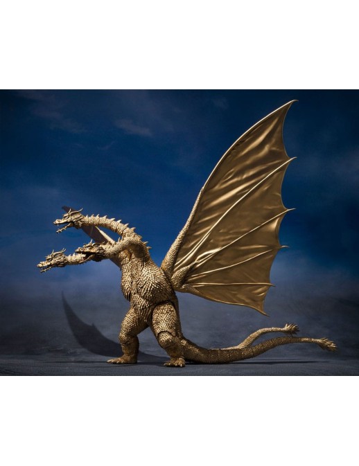 Bandai S.H. MonsterArts Godzilla VS Gigan King Ghidorah
