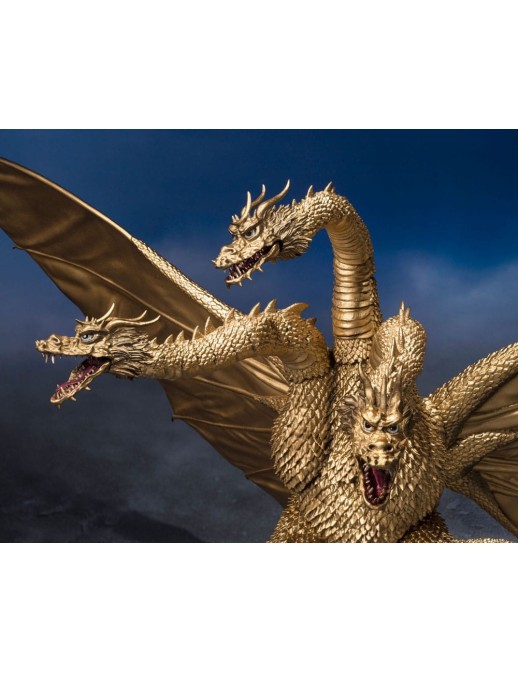 Bandai S.H. MonsterArts Godzilla VS Gigan King Ghidorah