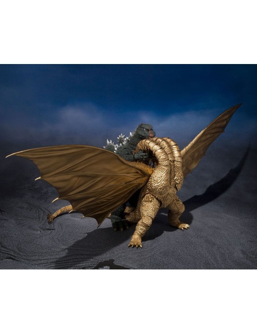 Bandai S.H. MonsterArts Godzilla VS Gigan King Ghidorah