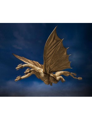 Bandai S.H. MonsterArts Godzilla VS Gigan King Ghidorah