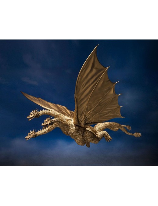 Bandai S.H. MonsterArts Godzilla VS Gigan King Ghidorah