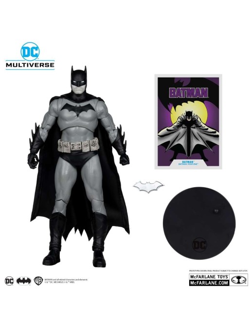Mc Farlane DC Multiverse Batman Year One Part. 5 Batman Gold Label Platinum