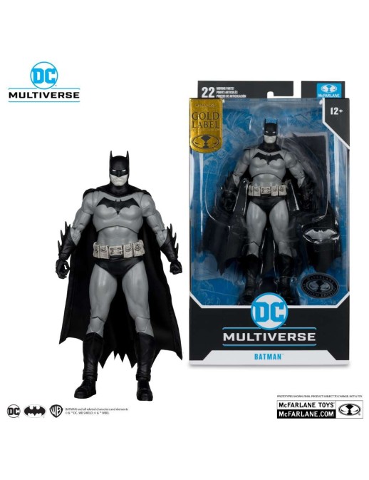 Mc Farlane DC Multiverse Batman Year One Part. 5 Batman Gold Label Platinum