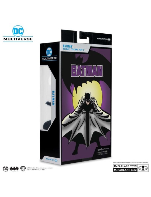 Mc Farlane DC Multiverse Batman Year One Part. 5 Batman Gold Label Platinum