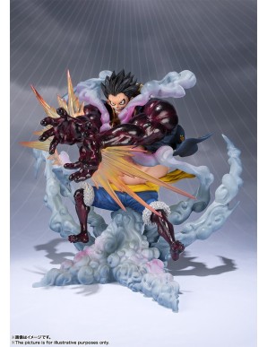 Bandai Figuarts Zero One Piece Monkey D. Luffy Gear 4th Boundman Leo Bazooka