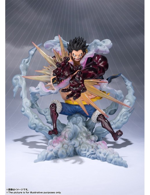 Bandai Figuarts Zero One Piece Monkey D. Luffy Gear 4th Leo Bazooka